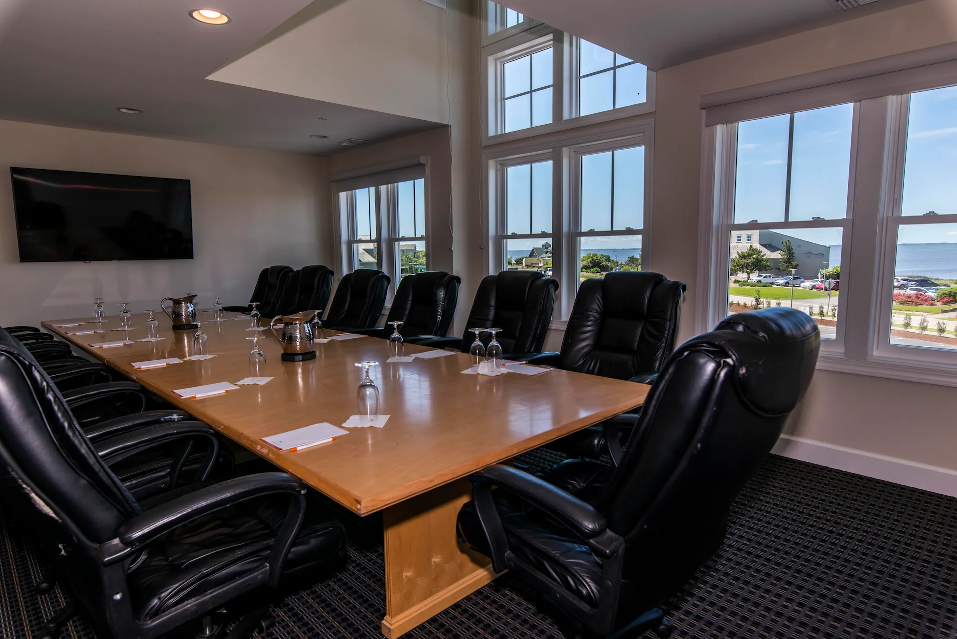 The Event House Corbell Executive Boardroom interior
