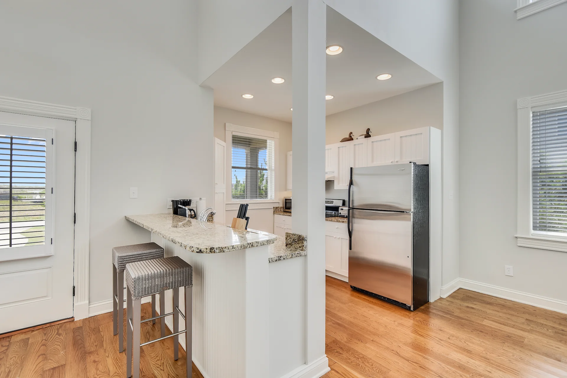 Bright kitchen in the Swan 3 Bedroom Residence